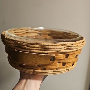 Corningware Basket  For Pyrex Glass Insert